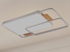 LED design mennyezeti lámpa 280W, 12000 lm, 1000x720x60 mm, 3000K-6500K, IP20, fa-szürke-J1342/WW