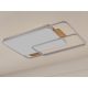 LED design mennyezeti lámpa 280W, 12000 lm, 1000x720x60 mm, 3000K-6500K, IP20, fa-szürke-J1342/WW