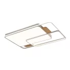 LED design mennyezeti lámpa 280W, 12000 lm, 1000x720x60 mm, 3000K-6500K, IP20, fa-szürke-J1342/WW