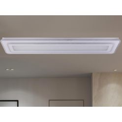   LED design mennyezeti lámpa 170W, 13500 lm, 1200x300x65 mm, 3000K-6500K, IP20-J1343/W
