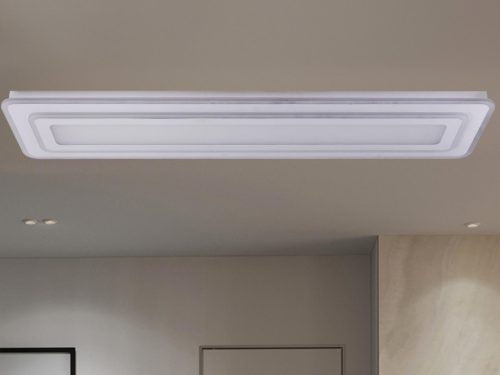 LED design mennyezeti lámpa 170W, 13500 lm, 1200x300x65 mm, 3000K-6500K, IP20-J1343/W