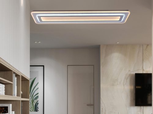 LED design mennyezeti lámpa 170W, 13500 lm, 1200x300x65 mm, 3000K-6500K, IP20-J1343/W