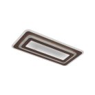 LED mennyezeti lámpa 85W, 6800lm, 3000-6500K, barna, IP20, fém-akril - J1345/BR