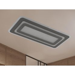   LED mennyezeti lámpa 85W, 6800lm, 3000-6500K, szürke, IP20, fém-akril - J1345/S