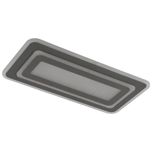 LED mennyezeti lámpa 85W, 6800lm, 3000-6500K, szürke, IP20, fém-akril - J1345/S
