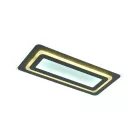 LED mennyezeti lámpa 85W, 6800lm, 3000-6500K, szürke, IP20, fém-akril - J1345/S