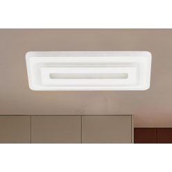   LED design mennyezeti lámpa 85W, 6800 lm, 600x300x65 mm, 3000K-6500K, IP20-J1345/W