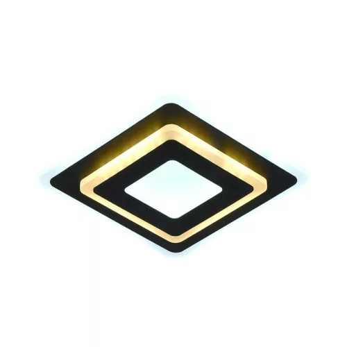 LED fali lámpa 30W, 2500lm, 3000-6500K, fekete, IP20, fém-akril - J1346/B