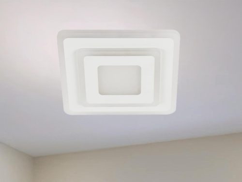 LED fali lámpa 30W, 2500lm, 3000-6500K, fehér, IP20, fém-akril - J1346/W