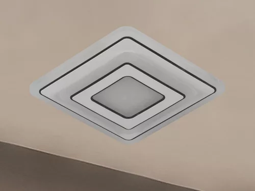 LED fali lámpa 30W, 2500lm, 3000-6500K, fehér-fekete, IP20, fém-akril - J1346/WB