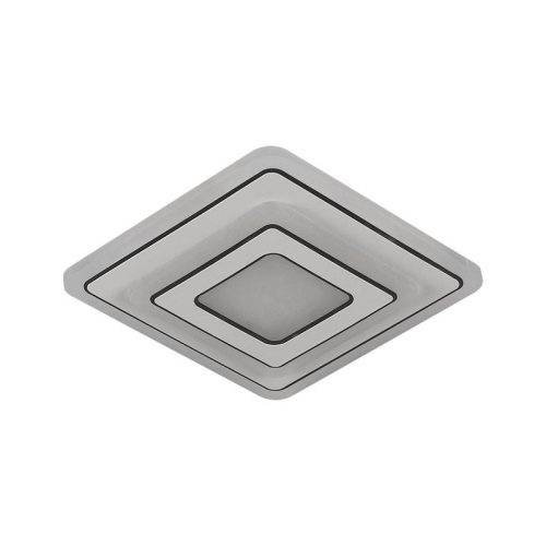 LED fali lámpa 30W, 2500lm, 3000-6500K, fehér-fekete, IP20, fém-akril - J1346/WB