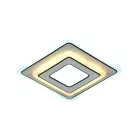 LED fali lámpa 30W, 2500lm, 3000-6500K, fehér-fekete, IP20, fém-akril - J1346/WB