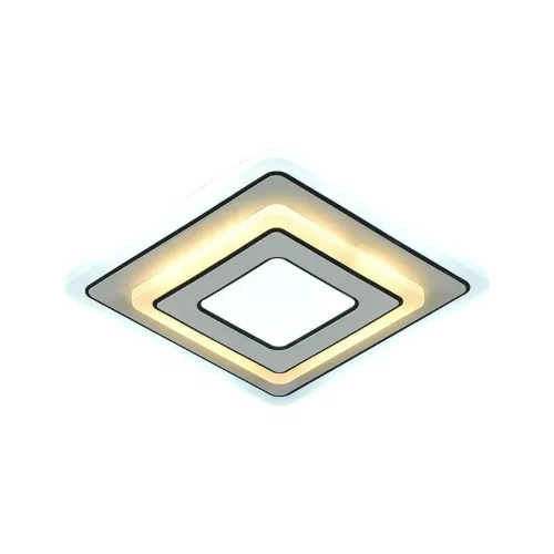 LED fali lámpa 30W, 2500lm, 3000-6500K, fehér-fekete, IP20, fém-akril - J1346/WB