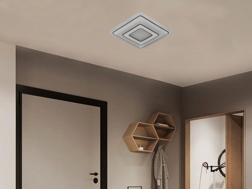 LED fali lámpa 30W, 2500lm, 3000-6500K, fehér-fekete, IP20, fém-akril - J1346/WB