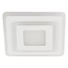 LED fali lámpa 30W, 2500lm, 3000-6500K, fehér, IP20, fém-akril - J1346/W