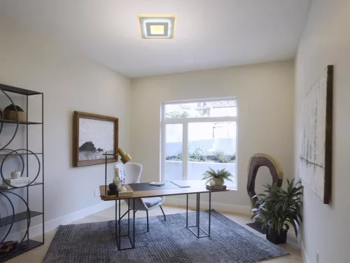 LED fali lámpa 30W, 2500lm, 3000-6500K, fehér, IP20, fém-akril - J1346/W