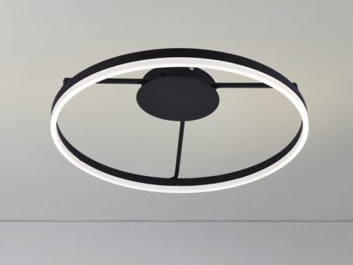 LED design mennyezeti lámpa 55W, 3800 lm, 3000K-6500K, IP20, fém-akril - J1347/B