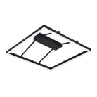 LED design mennyezeti lámpa 55W, 3900 lm, 3000K-6500K, IP20, fém-akril - J1348/B