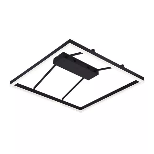 LED design mennyezeti lámpa 55W, 3900 lm, 3000K-6500K, IP20, fém-akril - J1348/B