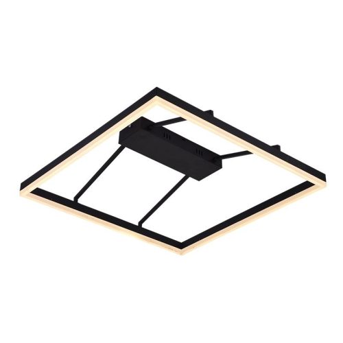 LED design mennyezeti lámpa 55W, 3900 lm, 3000K-6500K, IP20, fém-akril - J1348/B