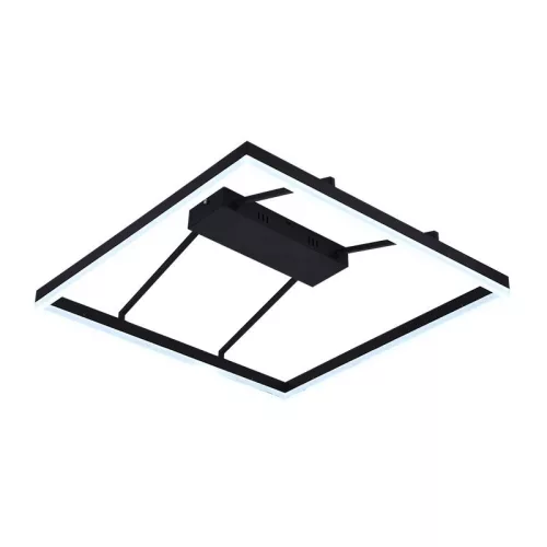 LED design mennyezeti lámpa 55W, 3900 lm, 3000K-6500K, IP20, fém-akril - J1348/B