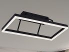 LED design mennyezeti lámpa 40W, 2900 lm, 3000K-6500K, IP20, fém-akril - J1349/B