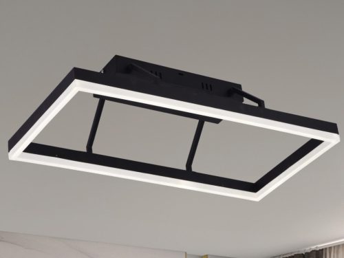 LED design mennyezeti lámpa 40W, 2900 lm, 3000K-6500K, IP20, fém-akril - J1349/B