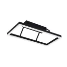 LED design mennyezeti lámpa 40W, 2900 lm, 3000K-6500K, IP20, fém-akril - J1349/B