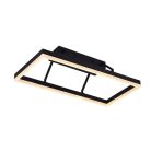 LED design mennyezeti lámpa 40W, 2900 lm, 3000K-6500K, IP20, fém-akril - J1349/B