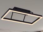 LED design mennyezeti lámpa 40W, 2900 lm, 3000K-6500K, IP20, fém-akril - J1349/B