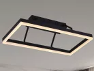 LED design mennyezeti lámpa 40W, 2900 lm, 3000K-6500K, IP20, fém-akril - J1349/B
