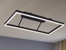 LED design mennyezeti lámpa 55W, 4000 lm, 3000K-6500K, IP20, fém-akril - J1350/B