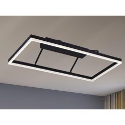   LED design mennyezeti lámpa 55W, 4000 lm, 3000K-6500K, IP20, fém-akril - J1350/B
