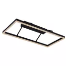 LED design mennyezeti lámpa 55W, 4000 lm, 3000K-6500K, IP20, fém-akril - J1350/B