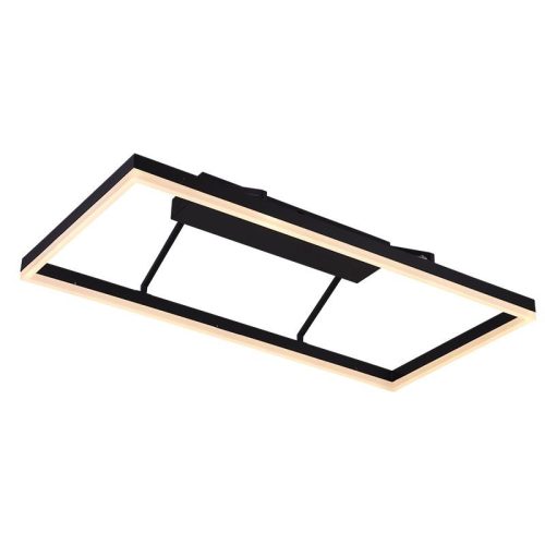 LED design mennyezeti lámpa 55W, 4000 lm, 3000K-6500K, IP20, fém-akril - J1350/B