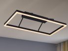 LED design mennyezeti lámpa 55W, 4000 lm, 3000K-6500K, IP20, fém-akril - J1350/B