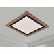 LED design mennyezeti lámpa 35W, 2300lm, 3000K-6500K, RF 2,4GHz vezérlés, IP20, 480x480x60mm - J1351