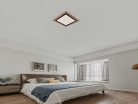 LED design mennyezeti lámpa 35W, 2300lm, 3000K-6500K, RF 2,4GHz vezérlés, IP20, 480x480x60mm - J1351