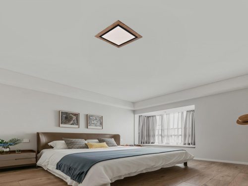 LED design mennyezeti lámpa 35W, 2300lm, 3000K-6500K, RF 2,4GHz vezérlés, IP20, 480x480x60mm - J1351