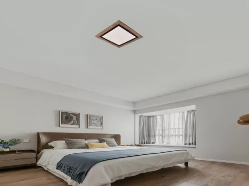 LED design mennyezeti lámpa 35W, 2300lm, 3000K-6500K, RF 2,4GHz vezérlés, IP20, 480x480x60mm - J1351