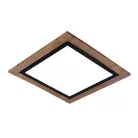 LED design mennyezeti lámpa 35W, 2300lm, 3000K-6500K, RF 2,4GHz vezérlés, IP20, 480x480x60mm - J1351