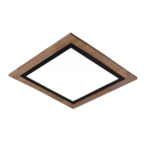 LED design mennyezeti lámpa 35W, 2300lm, 3000K-6500K, RF 2,4GHz vezérlés, IP20, 480x480x60mm - J1351