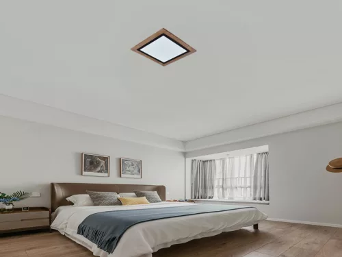 LED design mennyezeti lámpa 35W, 2300lm, 3000K-6500K, RF 2,4GHz vezérlés, IP20, 480x480x60mm - J1351