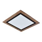 LED design mennyezeti lámpa 35W, 2300lm, 3000K-6500K, RF 2,4GHz vezérlés, IP20, 480x480x60mm - J1351