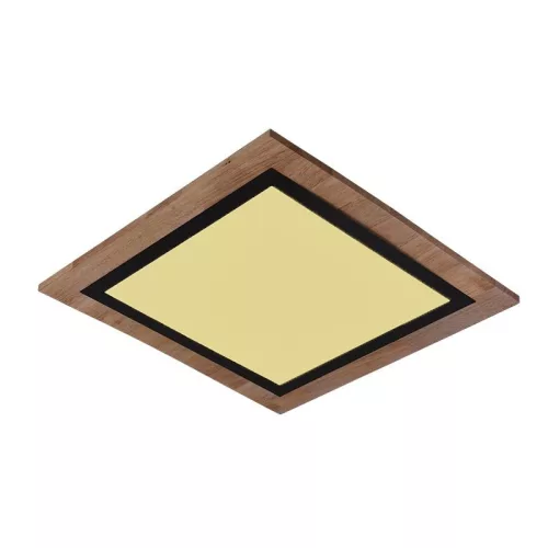 LED design mennyezeti lámpa 35W, 2300lm, 3000K-6500K, RF 2,4GHz vezérlés, IP20, 480x480x60mm - J1351