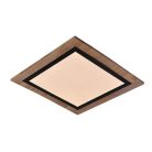 LED design mennyezeti lámpa 35W, 2300lm, 3000K-6500K, RF 2,4GHz vezérlés, IP20, 480x480x60mm - J1351