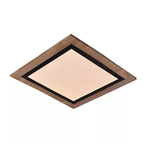 LED design mennyezeti lámpa 35W, 2300lm, 3000K-6500K, RF 2,4GHz vezérlés, IP20, 480x480x60mm - J1351