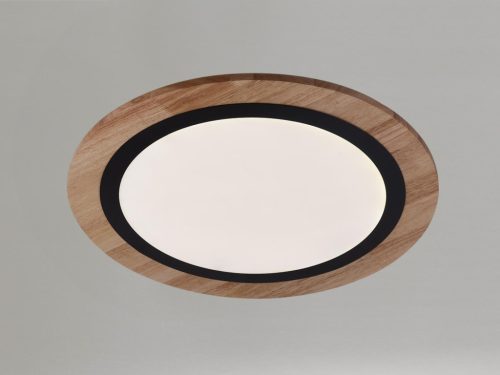 LED design mennyezeti lámpa 25W, 1900lm, 3000K-6500K, RF 2,4GHz vezérlés, IP20, Ø480x60mm - J1352/BW