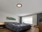 LED design mennyezeti lámpa 25W, 1900lm, 3000K-6500K, RF 2,4GHz vezérlés, IP20, Ø480x60mm - J1352/BW