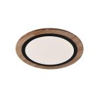 LED design mennyezeti lámpa 25W, 1900lm, 3000K-6500K, RF 2,4GHz vezérlés, IP20, Ø480x60mm - J1352/BW